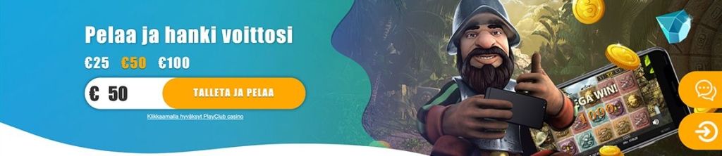 Play Club Casino talletus Play Club Casino talletus