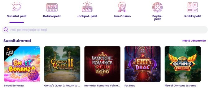 Wildz Casino pelit Wildz Casino pelit