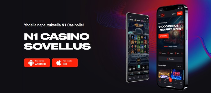 N1 Casino mobiili toimii selaimessa, vaikka sivusto mainostaakin sovellusta N1 Casino mobiili toimii selaimessa, vaikka sivusto mainostaakin sovellusta