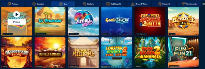 Dream Vegas Casino pelit Dream Vegas Casino pelit