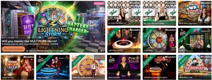 Mr Green Live Casino Mr Green Live Casino