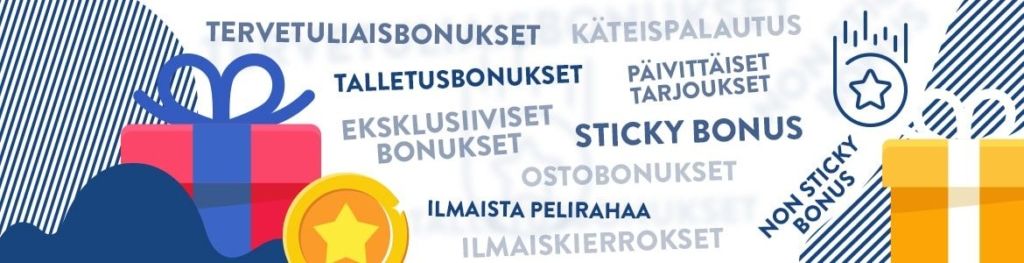Parhaat kasinobonukset tulevat monissa muodoissa. Parhaat kasinobonukset tulevat monissa muodoissa.