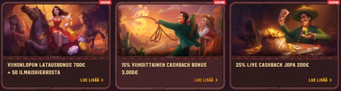 5Gringos Casino tarjoukset 5Gringos Casino tarjoukset