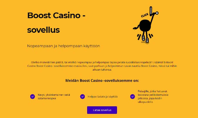 Boost Casino sovellus Boost Casino sovellus