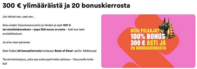 Casumo Casino Bonus Casumo Casino Bonus