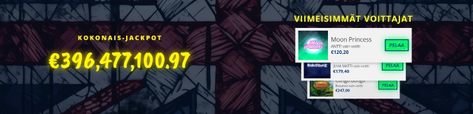 Jackpot pelien kokonaispotti Barz Kasinolla Jackpot pelien kokonaispotti Barz Kasinolla