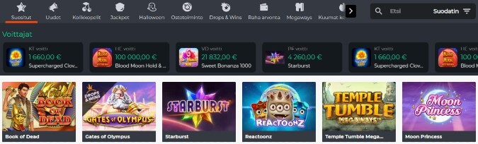 Ninja Casino pelit Ninja Casino pelit