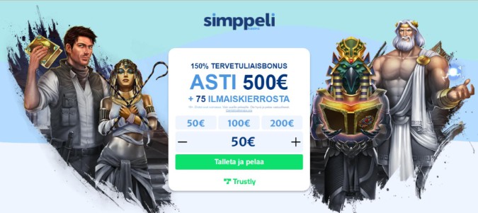 Simppeli Casino bonus Simppeli Casino bonus