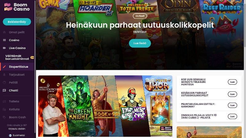 Boom Casino Käytettävyydestä Boom Casino Käytettävyydestä