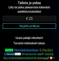 VoodooDreams Casino talletus VoodooDreams Casino talletus