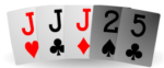 Kolmoset pokerikasi Kolmoset pokerikasi