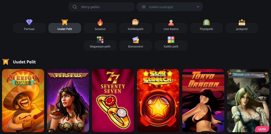 ExciteWin Casino pelit ExciteWin Casino pelit