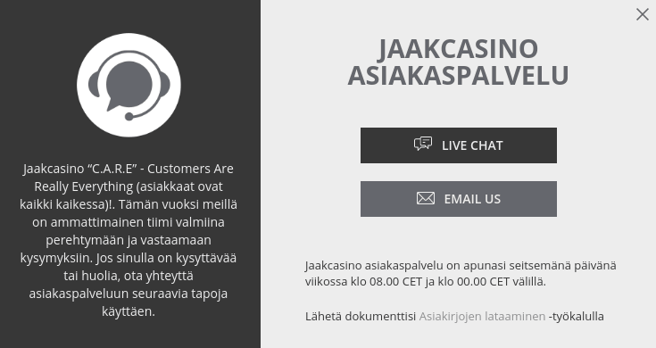 Jaak Casino aspa Jaak Casino aspa
