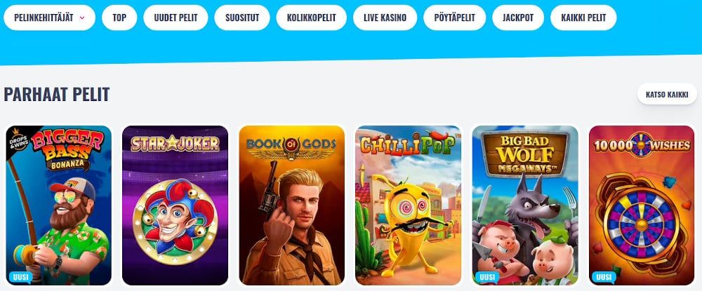 OhMySpins Casino pelit OhMySpins Casino pelit