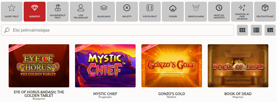 Spin Station Casino pelit Spin Station Casino pelit