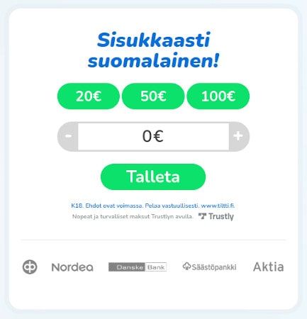 Mahti Kasino talletus Mahti Kasino talletus