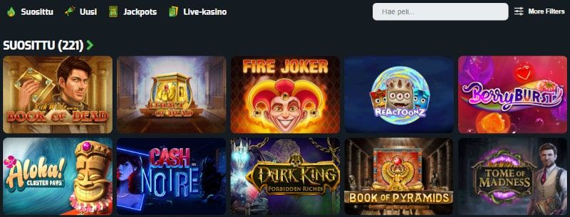 PlayFast Casino pelit PlayFast Casino pelit