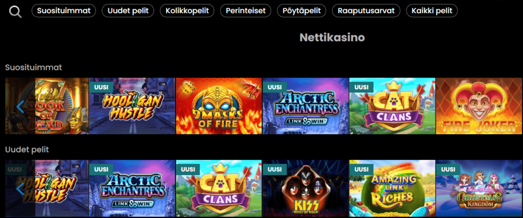 Betiton Casino pelit Betiton Casino pelit