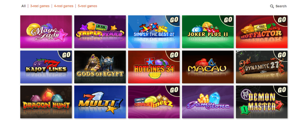 Kajot Casino pelit Kajot Casino pelit