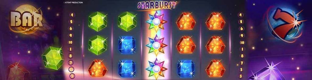 Starburst yksi kasinoiden tunnetuimmista nettipeleistä. Starburst yksi kasinoiden tunnetuimmista nettipeleistä.