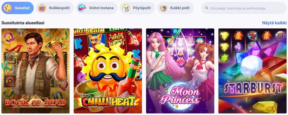 Casino Friday pelit Casino Friday pelit