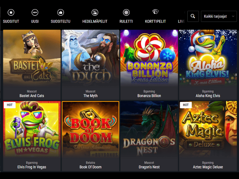 Cobra Casino pelit Cobra Casino pelit