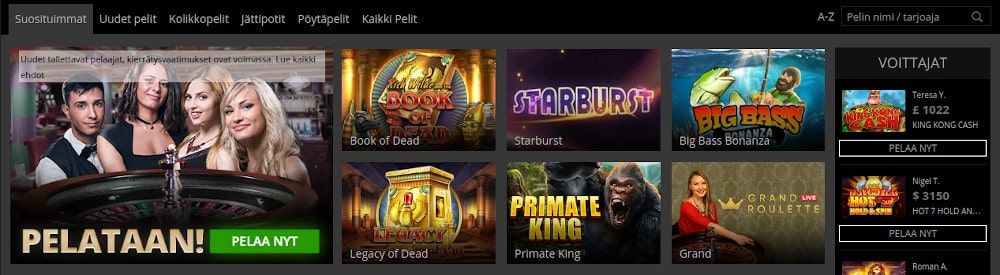 Hopa Casino pelit Hopa Casino pelit