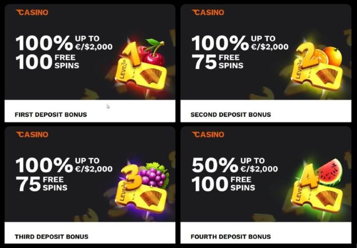 LevelUp Casino bonus LevelUp Casino bonus