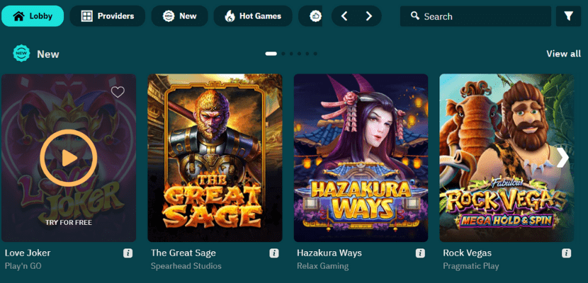 ArcaneBet Casino pelit ArcaneBet Casino pelit