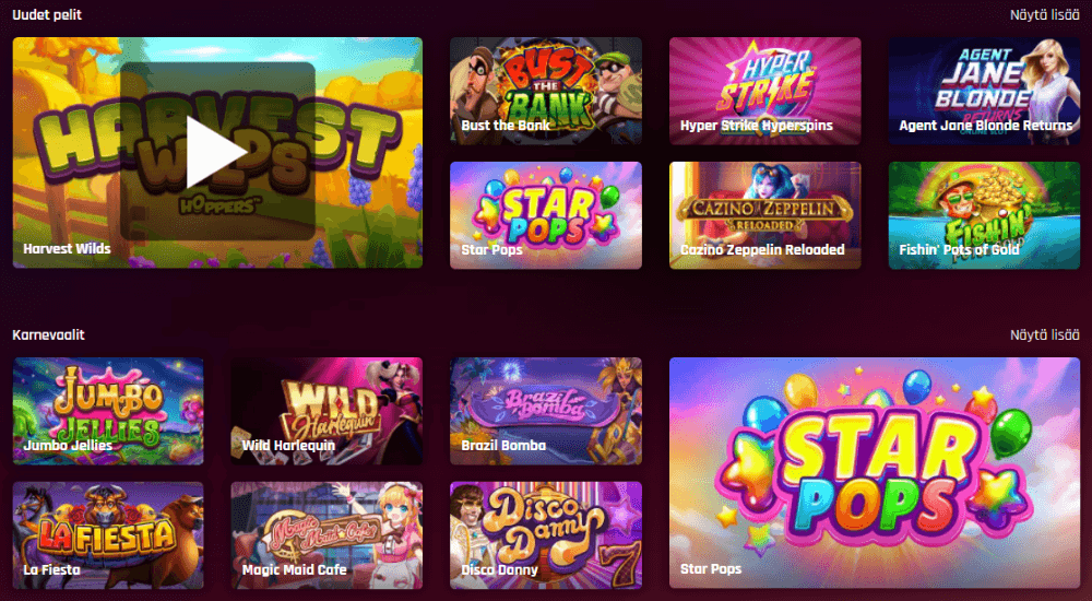 All In Casino pelit All In Casino pelit