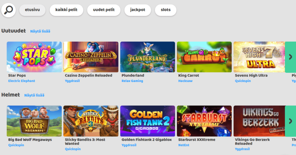 Helmi Casino pelit Helmi Casino pelit