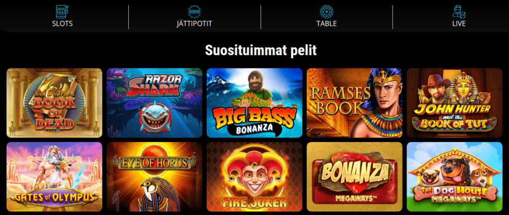 Wild Pharao Casino pelit Wild Pharao Casino pelit