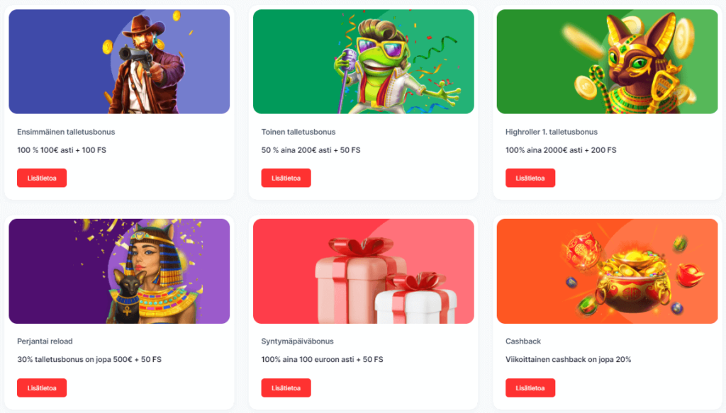 OXI Casino tarjoukset OXI Casino tarjoukset