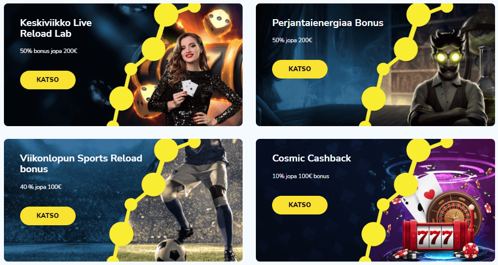 Nucleon Casino tarjoukset Nucleon Casino tarjoukset