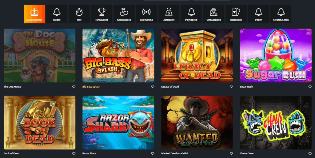 Burning Bet Casino pelit Burning Bet Casino pelit