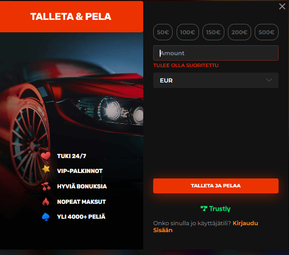 N1 Casino talletus N1 Casino talletus