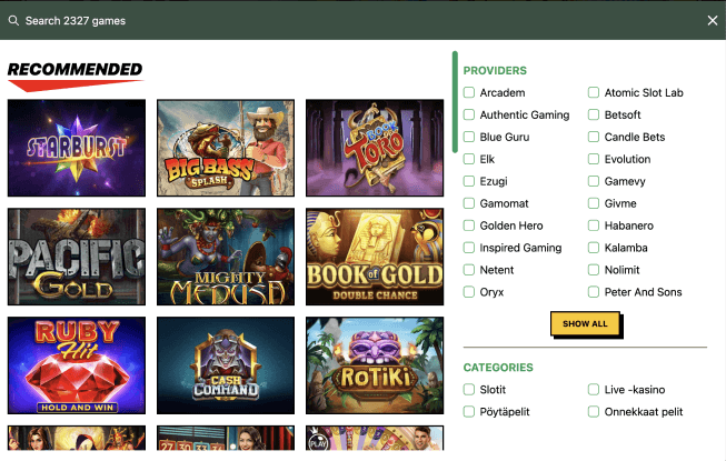 Betsamigo Casino pelit Betsamigo Casino pelit