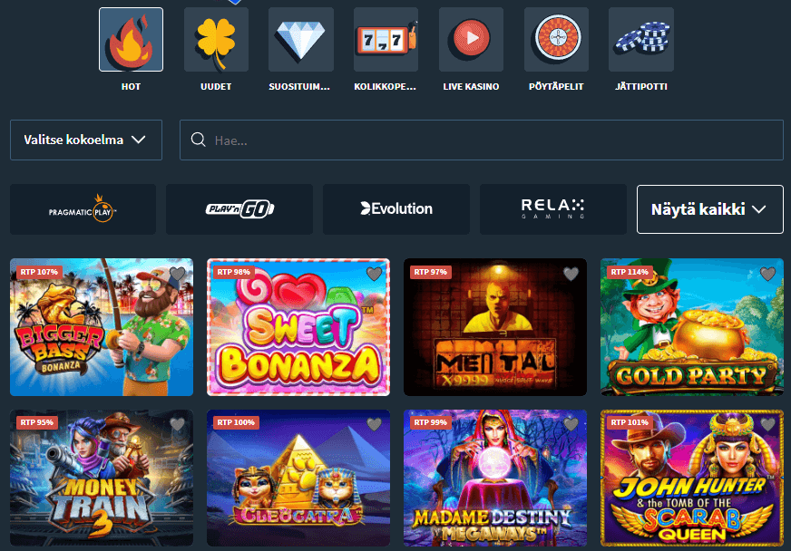 Snatch Casino pelit Snatch Casino pelit