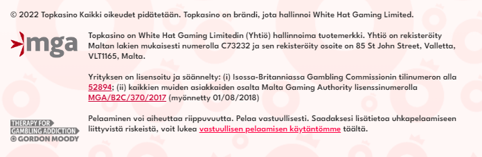 TopKasino lisenssi TopKasino lisenssi
