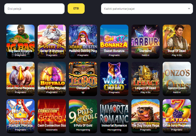 Winstler Casino pelit Winstler Casino pelit