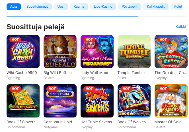 Need For Spin pelit Need For Spin pelit