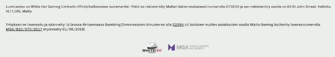 Lumi Casino lisenssi Lumi Casino lisenssi