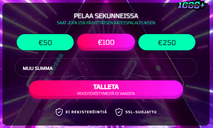Buumi Casino talletus Buumi Casino talletus