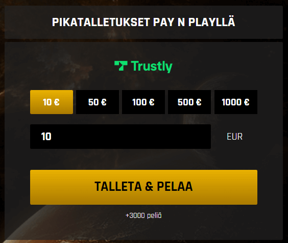 Casino Universe talletus Casino Universe talletus