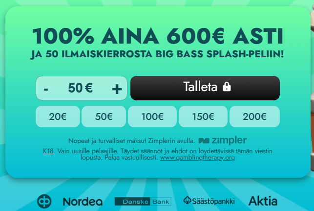 Flaksi Kasino talletus Flaksi Kasino talletus