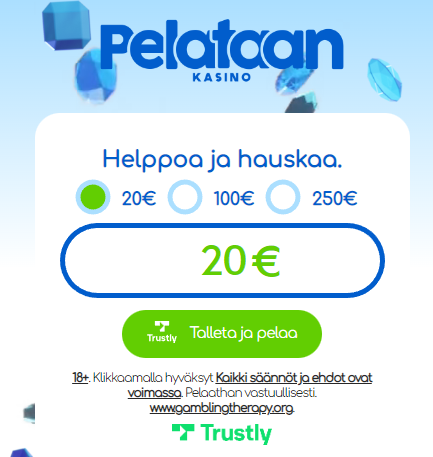 Pelataan Kasino talletus Pelataan Kasino talletus