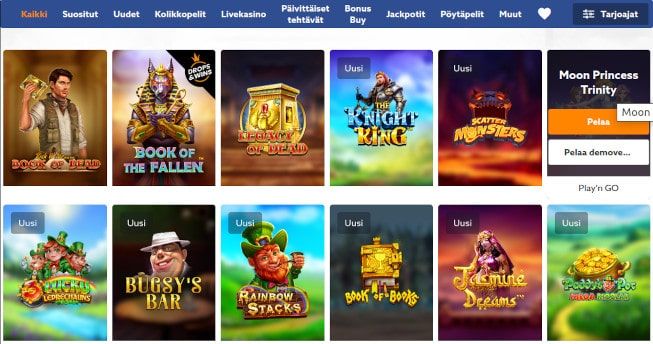 Scatters Casino pelit Scatters Casino pelit