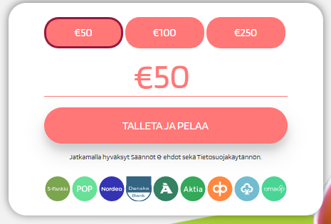 Slotparadise Casino talletus Slotparadise Casino talletus