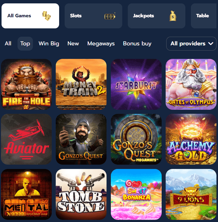 BigWins Casino pelit BigWins Casino pelit