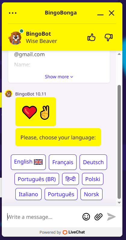 BingoBonga Casino aspa BingoBonga Casino aspa